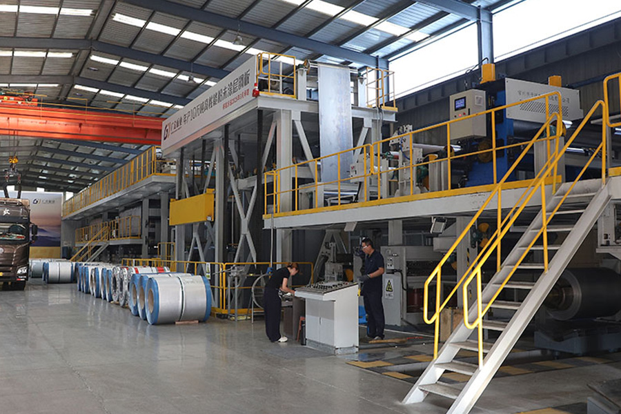 Painting Equipment with Color Coated Steel Line Can Produce PPGI Ppal