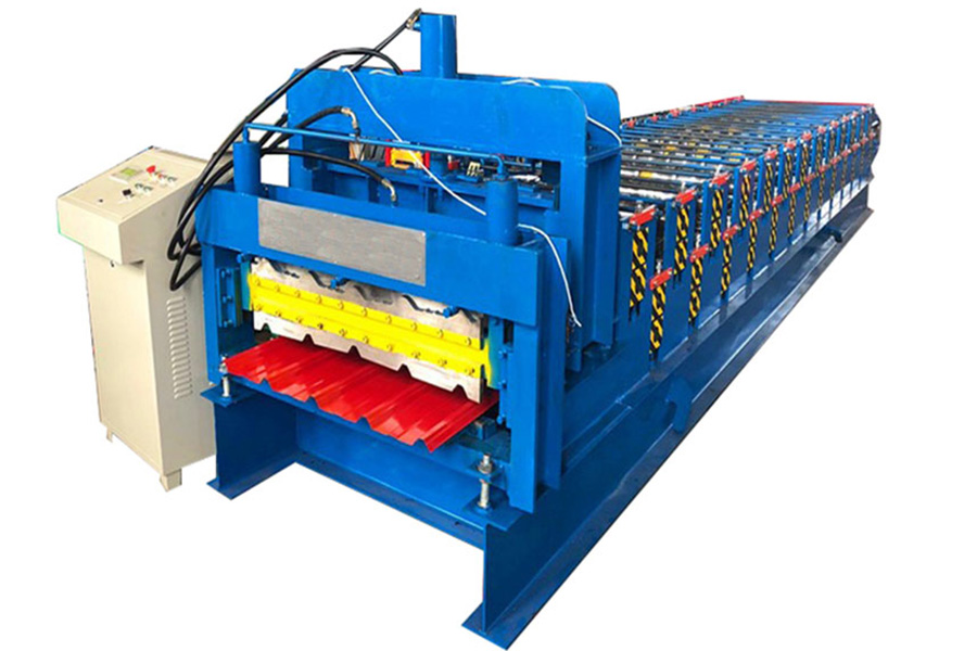 Corrugated Roof Sheet Roll Forming Machine for Tile Making