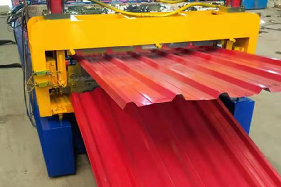 Corrugated Roof Sheet Roll Forming Machine for Tile Making