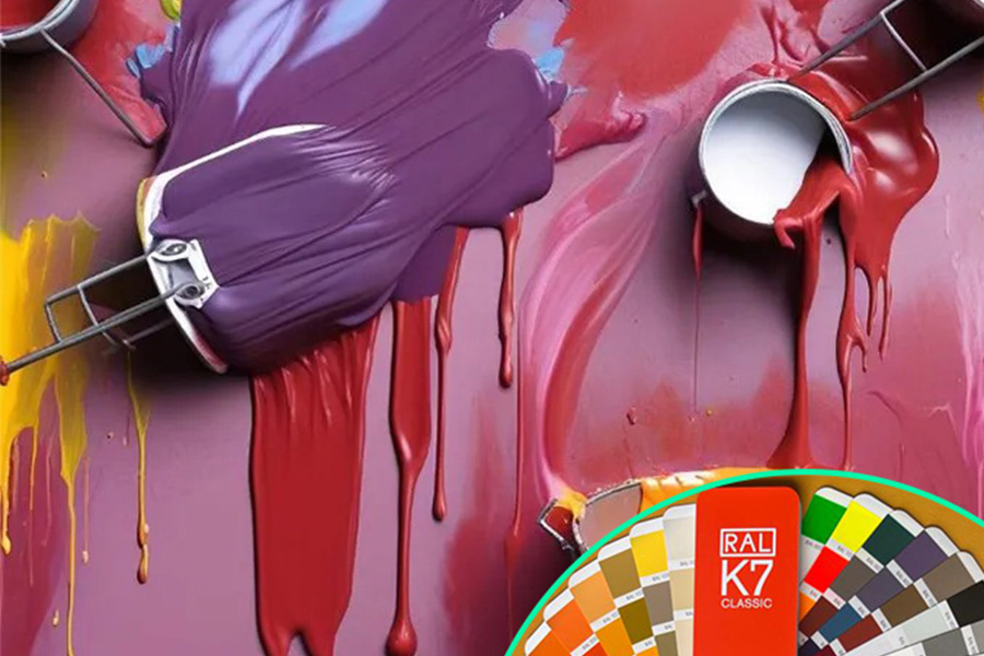 Ral Color Waterproof Electrostatic Coating Paint Spray Coating Protection Film