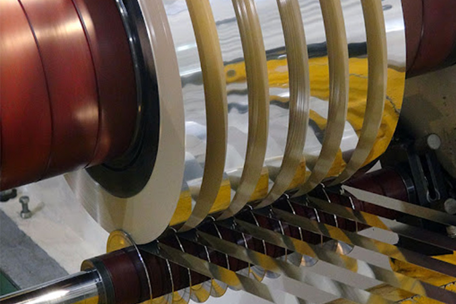 High Speed Metal Slitting Machine Matrial Thicknes 1.5 mm for Steel Coil